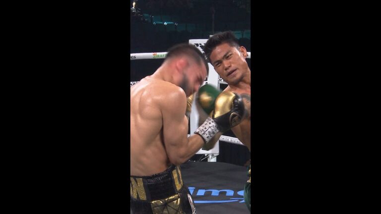 Mark Magasy's uppercut set the tone for his victory over Mata