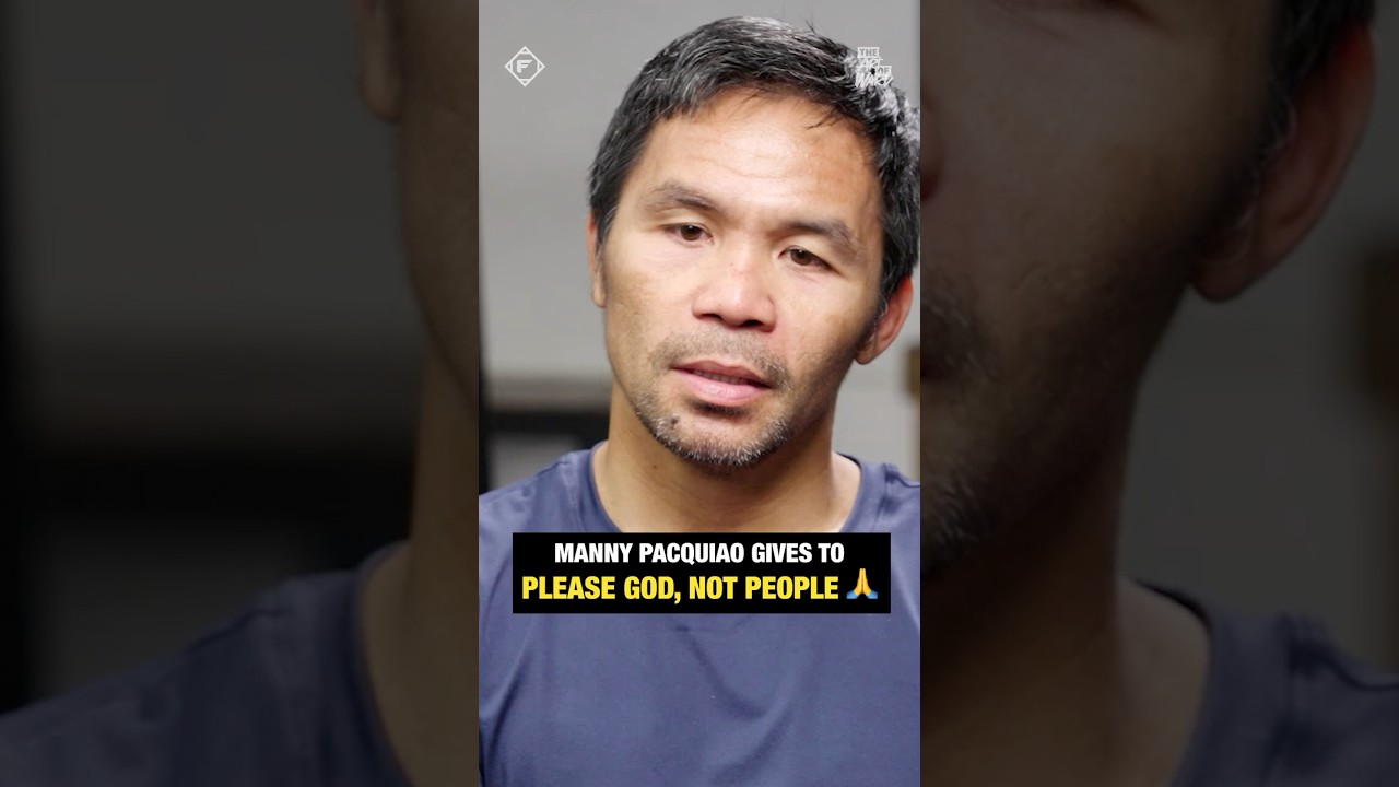 God came to Manny Pacquiao  #boxing