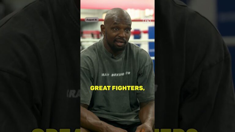 This is a big fight for Dillian Whyte!