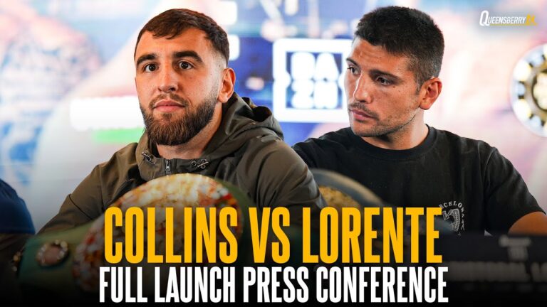 FULL Launch Press Conference! Nathaniel Collins vs Cristobal Lorente | The Next King of Scotland 👑