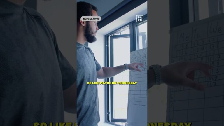 Moses Itauma shares his secret to making weight 🤫 #shorts