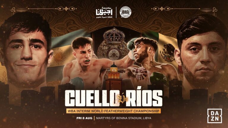 MIRCO CUELLO VS. SERGIO RIOS JIMENEZ PRESS CONFERENCE & WEIGH IN LIVESTREAM