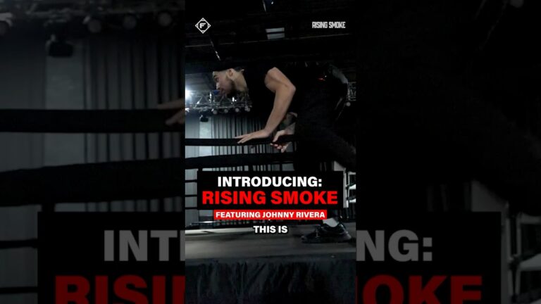 Every champion starts as a spark 🔥💨 #risingsmoke #boxing