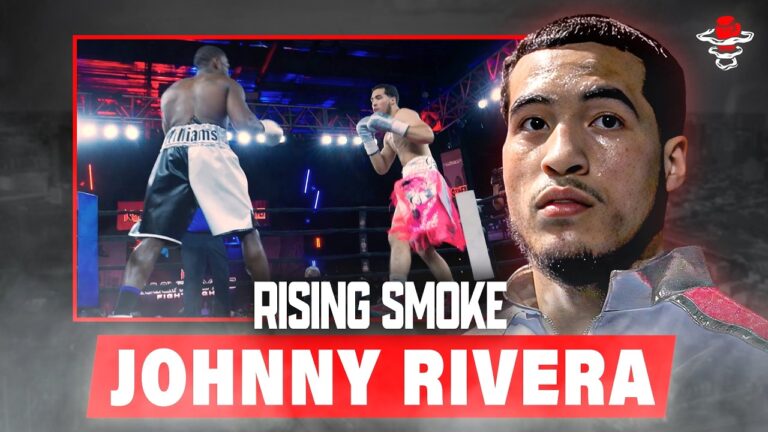 Going Behind the Scenes with Up-and-Coming Boxer Johnny Rivera | Rising Smoke