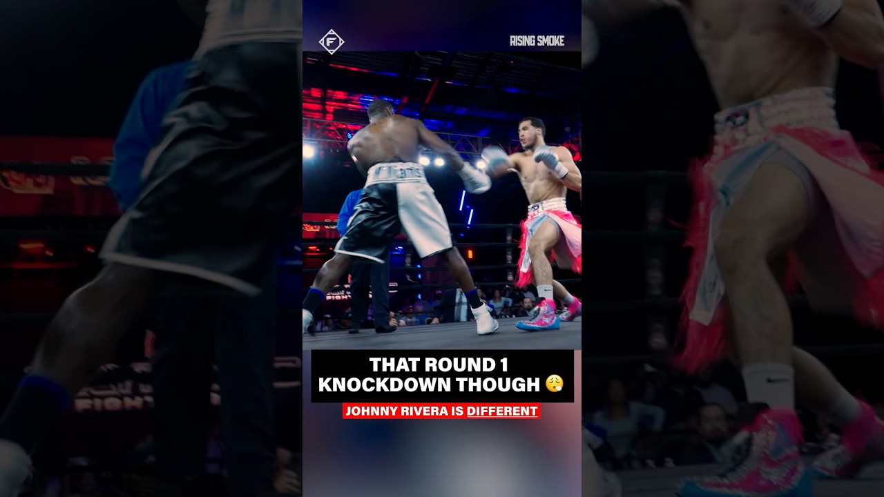 Johnny â€˜Different Breedâ€™ Rivera has some pop in his mitts 👀