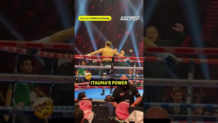 The POWER of Moses Itauma! Will he replicate on the 16th? 🥶 #shorts