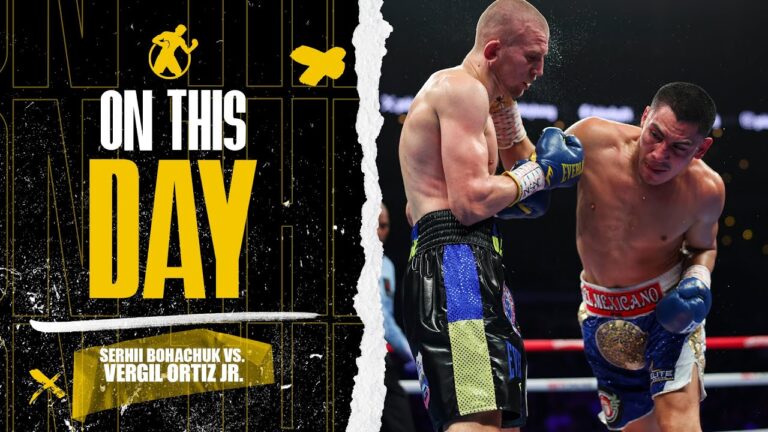 OTD | Serhii Bohachuk vs. Vergil Ortiz Jr. | Fight of the Year Contender!