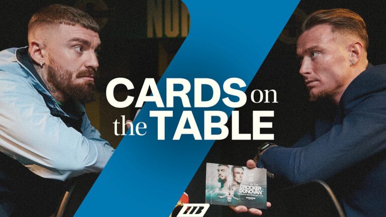 Lewis Crocker vs Paddy Donovan: Cards on Table | Matchroom Boxing