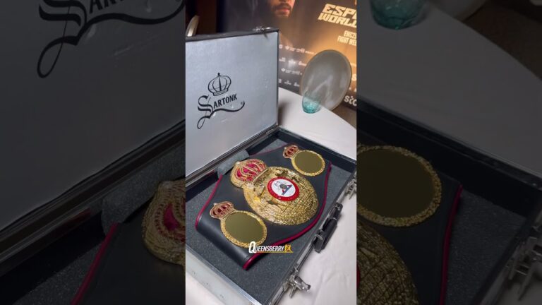 Nick Ball knows where the world title will be after Saturday night 🤝