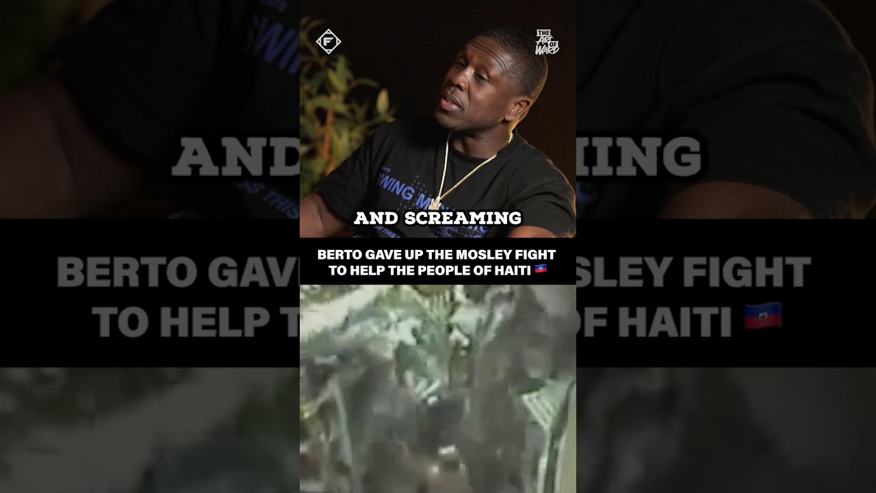 Andre Berto put his country first when Haiti needed him most 🙏