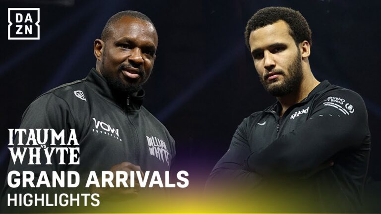 Grand Arrivals Highlights: Moses Itauma vs. Dillian Whyte