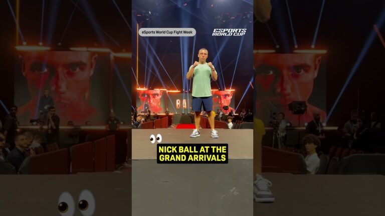 Nick Ball is here at the Grand Arrivals! 🥶 #shorts