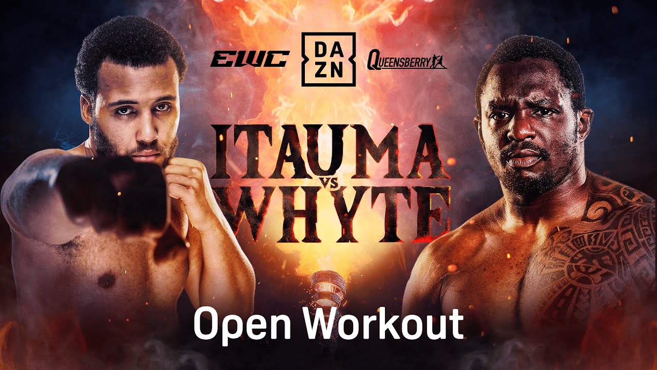 MOSES ITAUMA VS. DILLIAN WHYTE OPEN WORKOUT LIVESTREAM | ESPORTS WORLD CUP FIGHT WEEK