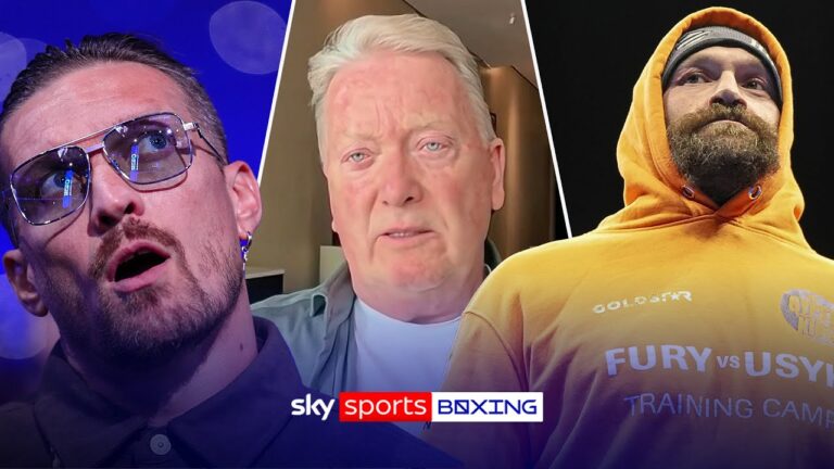 EXCLUSIVE! Frank Warren reveals Oleksandr Usyk injury; Tyson Fury update and Joshua vs Paul