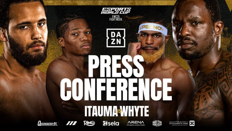 Moses Itauma vs Dillian Whyte | Ray Ford vs Abraham Nova | Press Conference