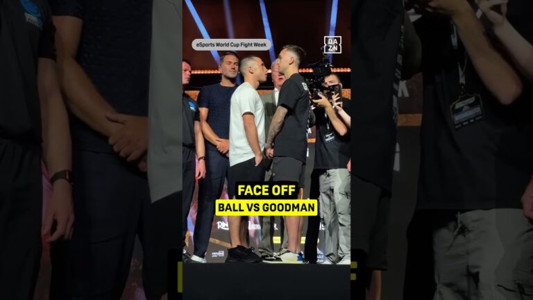 CO-MAIN: Nick Ball vs Sam Goodman 👀