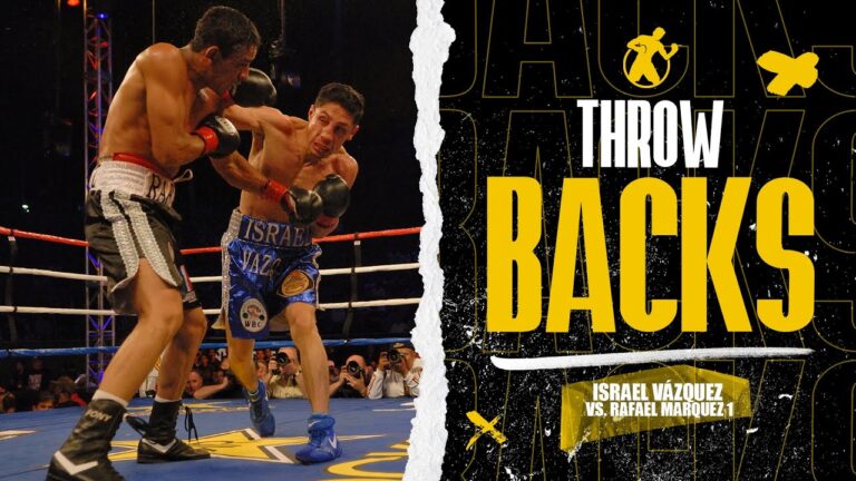 Throwback | Israel VÃ¡zquez vs. Rafael Marquez | 1st chapter of one of boxingâ€™s greatest rivalries!