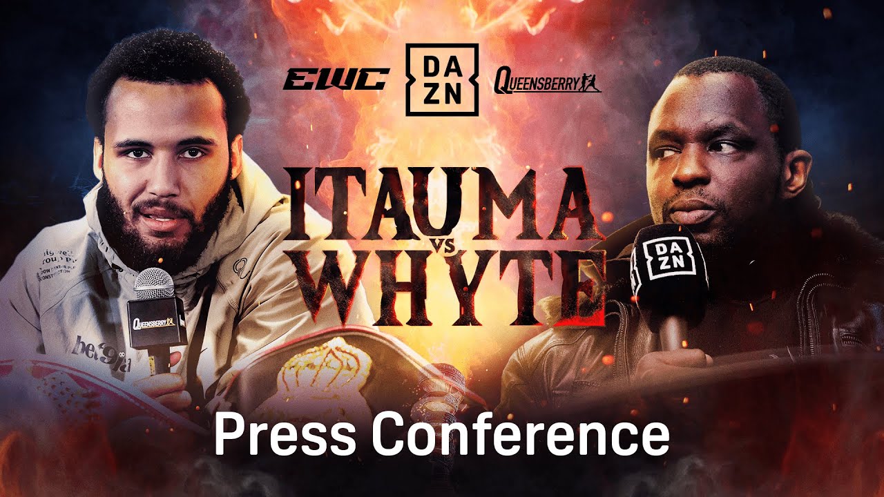 MOSES ITAUMA VS. DILLIAN WHYTE PRESS CONFERENCE LIVESTREAM | ESPORTS WORLD CUP FIGHT WEEK