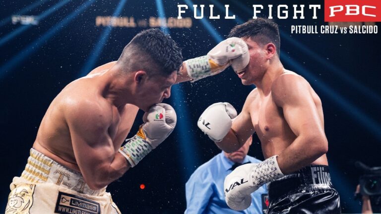 Pitbull Cruz vs Salcido FULL FIGHT: July 19, 2025 | PBC PPV on Prime Video