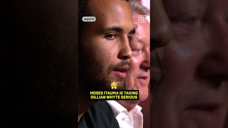 Moses Itauma acknowledges Dillian Whtye is no tune up 😳