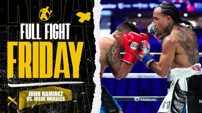 Full Fight | John Ramirez vs. Josue Morales | Scrappy proves why he's a world title contender!