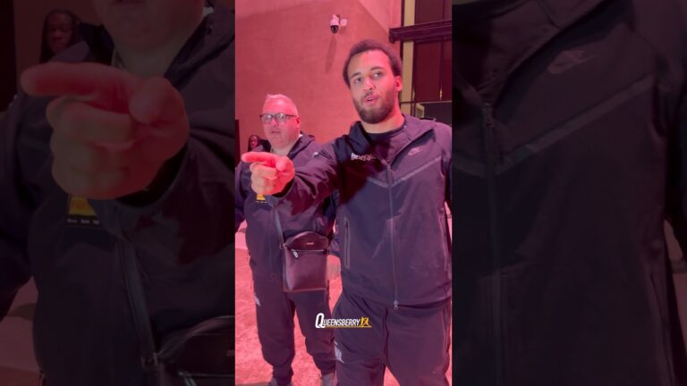 Too many cameras for Moses Itauma liking 📸😅