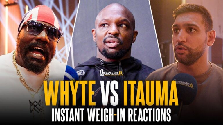 Dillian Whyte SLAMS Itaumaâ€™s words & Chisora BACKS a Whyte WIN 🍿 Hearn, Khan, Ball & MORE