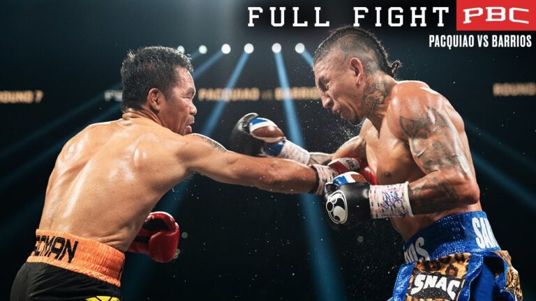 Pacquiao vs Barrios FULL FIGHT: July 19, 2025 | PBC PPV on Prime Video