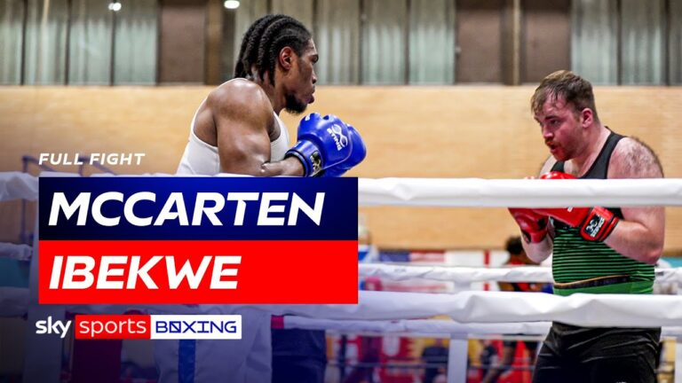 William John McCartan vs Anthony Ibekwe | Full Fight | Super Heavyweight | Riviera Box Cup