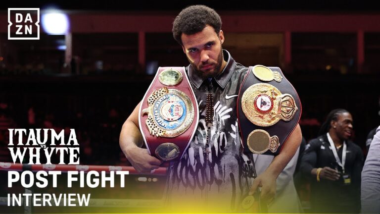 Moses Itauma with an ELECTRIC victory! | Post-Fight Interview