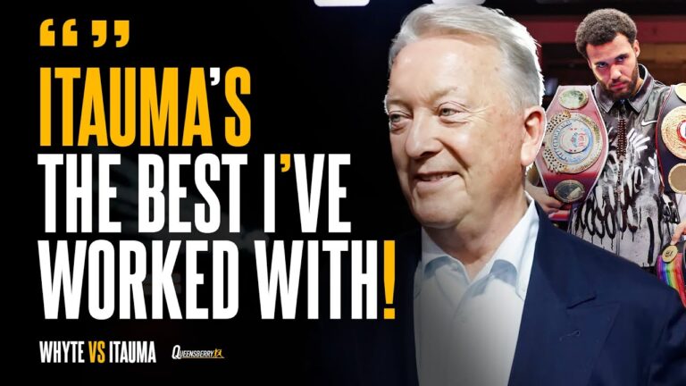 Frank Warren STUNNED by Moses Itauma's Round 1 KO & Labels him Britain's GREATEST Talent at 20 😮