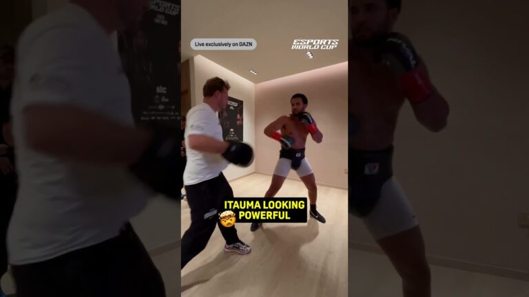 Moses Itauma looking POWERFUL 😳 #shorts