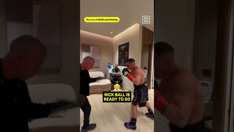 Nick Ball is locked in and ready to go 😤 #shorts