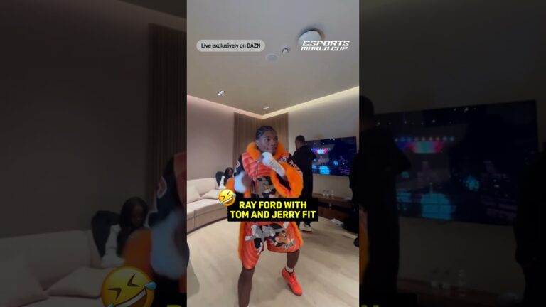 Raymond Ford with the Tom and Jerry fit 😂 #shorts