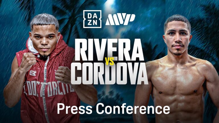 YANKIEL RIVERA VS. ANGELINO CORDOVA PRESS CONFERENCE LIVESTREAM