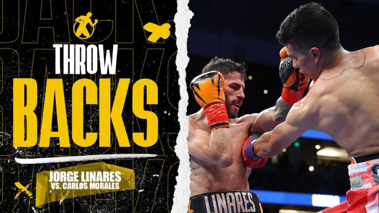 Throwback | Jorge Linares vs. Carlos Morales | It was perfectly set up for a KingRy showdown!