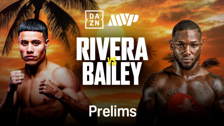 JAN PAUL RIVERA VS. DANIEL BAILEY PRELIMS LIVESTREAM