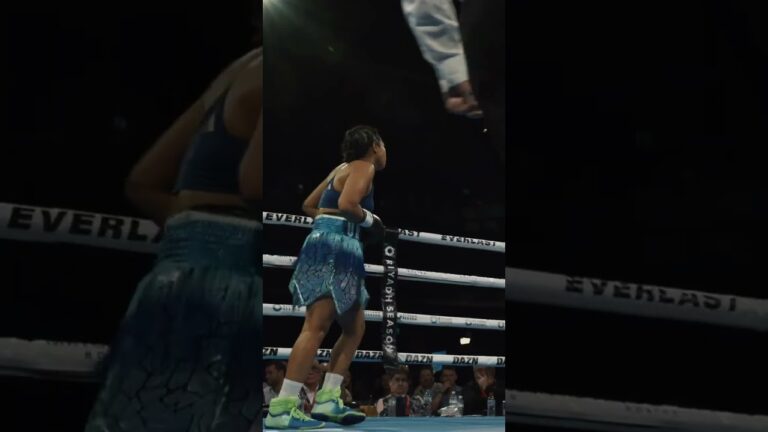 Ringside Angle: Skye Nicolson Lands Crushing Body Shot To Urvashi Singh
