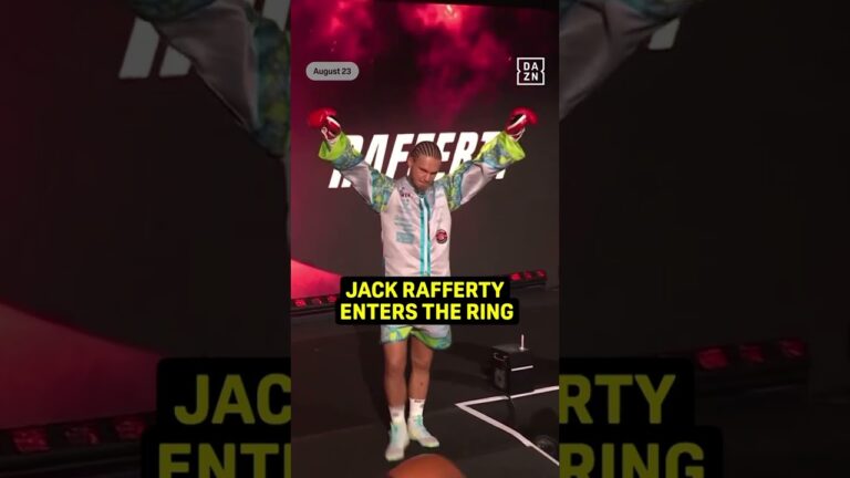 DEMOLITION MAN IS READY TO GO! #RAFFERTYCHAMBERLAIN | AUG 23 | LIVE ON DAZN