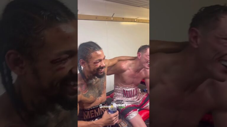 Respect after War between Zak Miller & Lyon Woodstock 🤝