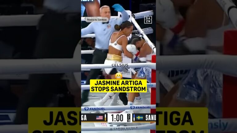 Jasmine Artiga STOPS Linn Sandstrom 😤 #shorts