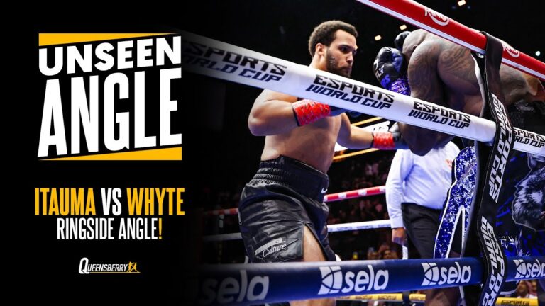 Moses Itauma STOPS Dillian Whyte in ONE ROUND 🤯 | Unseen Angle & Immediate Reaction 🔥
