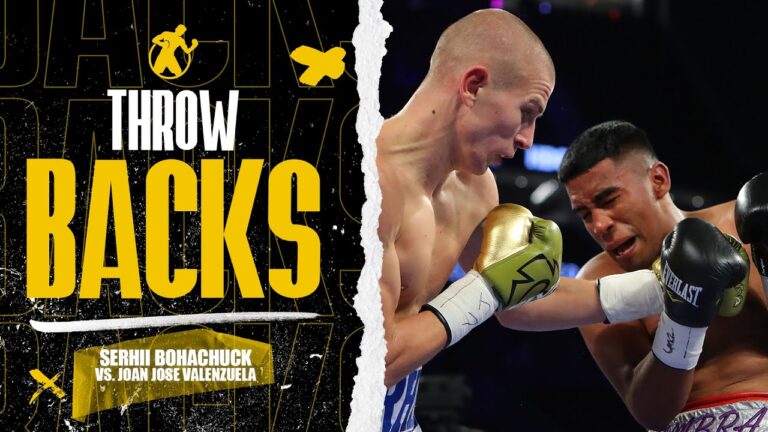 Throwback | Serhii Bohachuck vs. Joan Jose Valenzuela | â€œEl Flacoâ€ breakout fight!