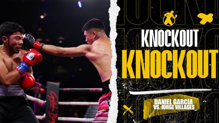 KO | Daniel Garcia vs. Jorge Villages | “June Bug” is a Knockout Machine! (No Audio)