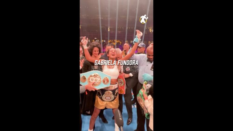 WATCH THE REIGN: From IBF flyweight champion to  QUEEN – Gabriela Fundora! 👑💖