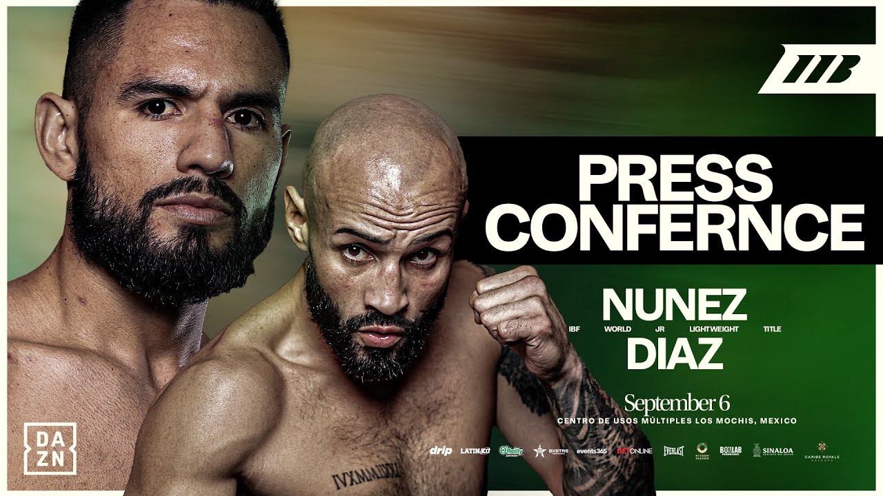 Eduardo 'Sugar' Nunez Vs Christopher 'Pitufo' Diaz Final Press Conference