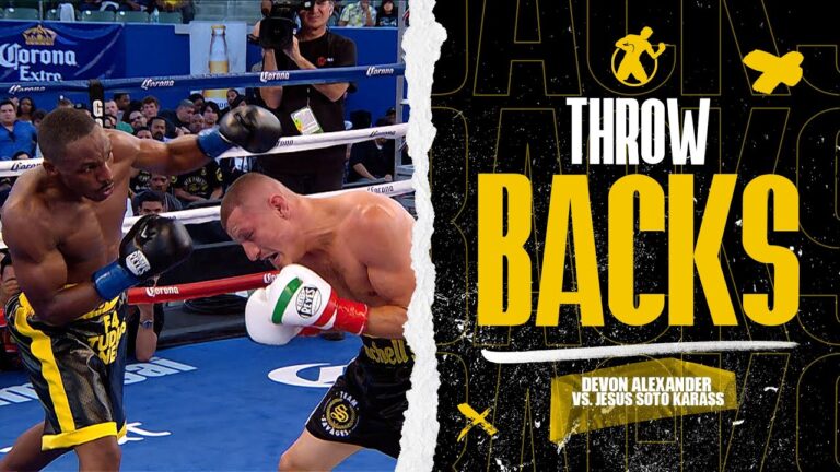 Throwback | Devon Alexander vs. Jesus Soto Karass | War Ground Classic!