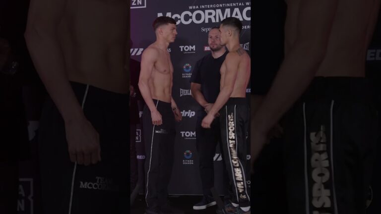 Pat McCormack Vs Miguel Parra: On The Scales & Final Face Off 🔥