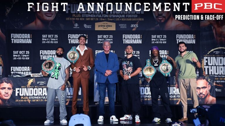 Thurman vs Fundora and Fulton vs Foster face off, predict fight outcome