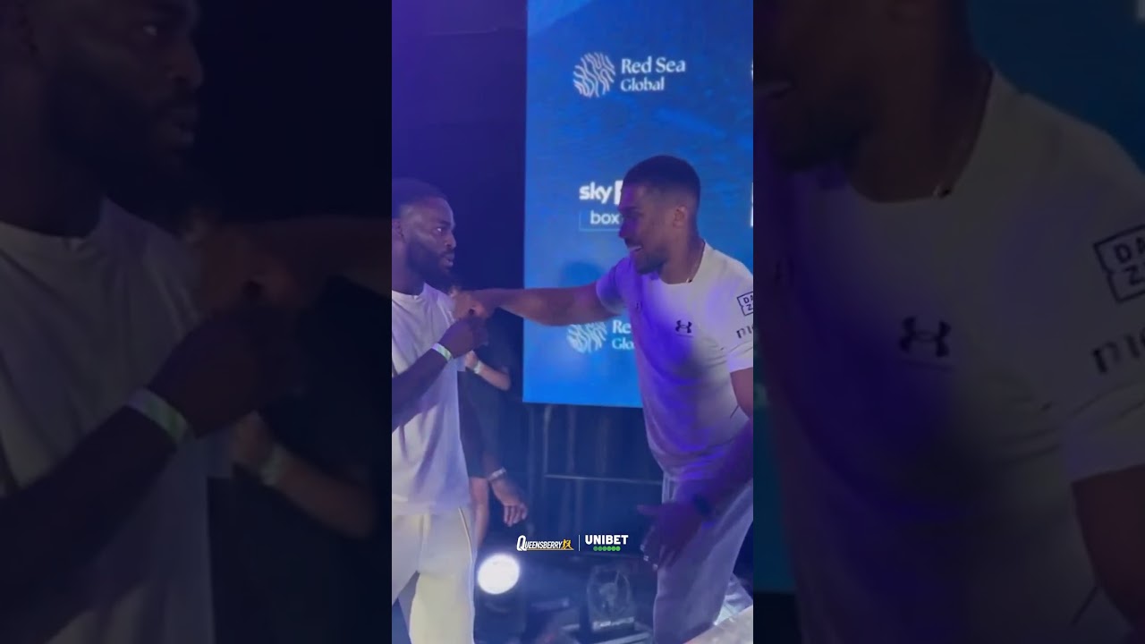 When Anthony Joshua & Joshua Buatsi talked tactics 🇬🇧🗣️